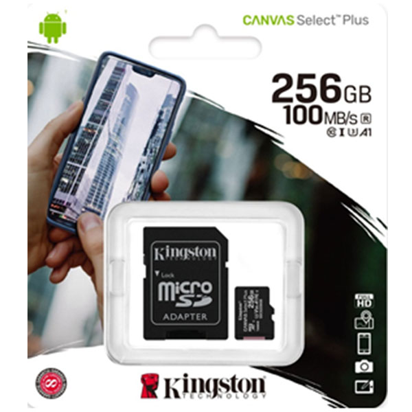 microSDHC – 256 GB